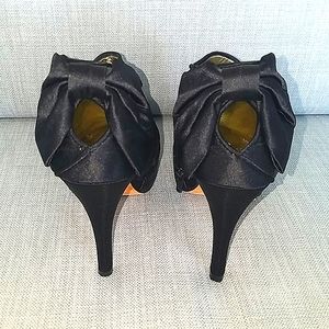 Steven by Steve Madden Satin Bow Booties